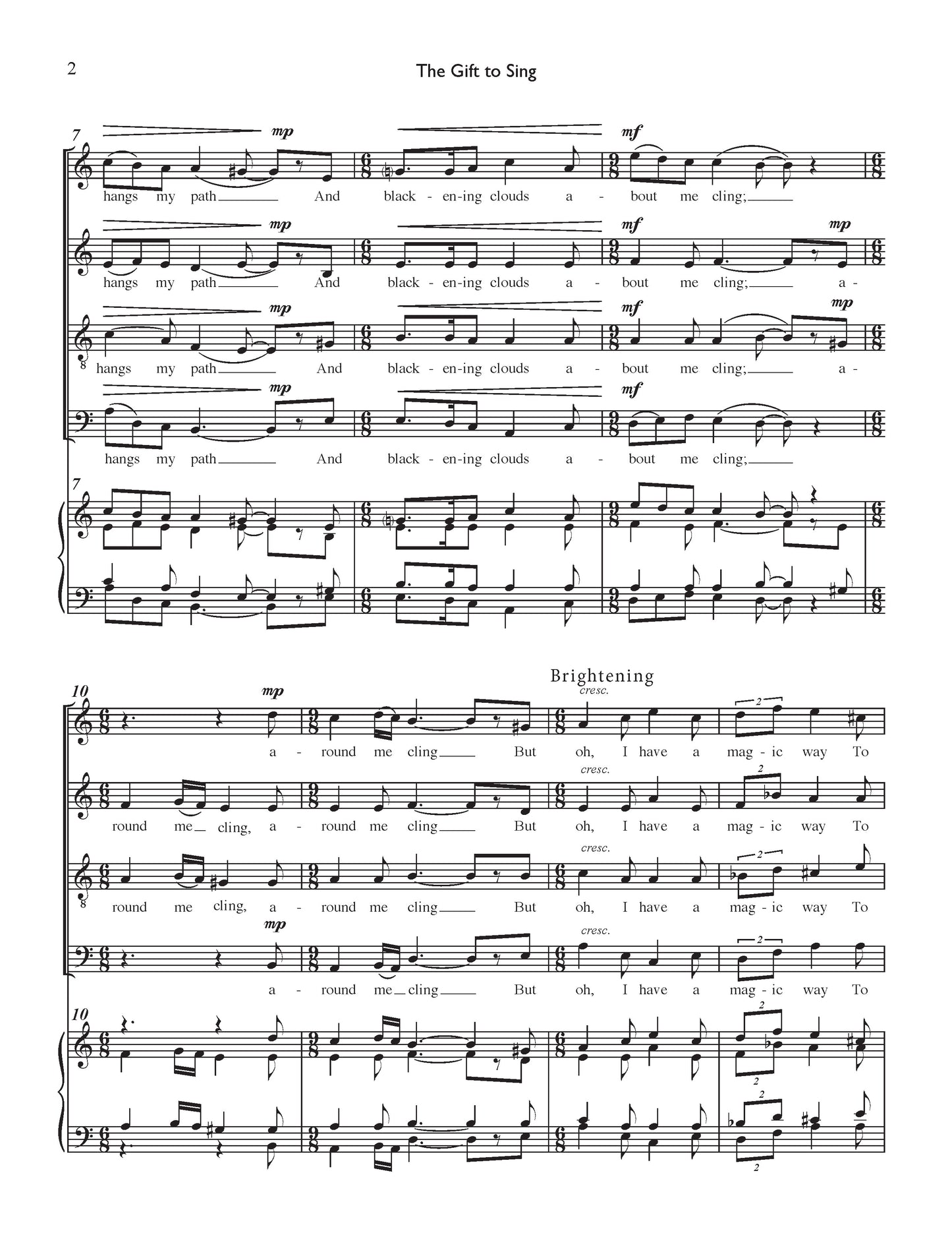The Gift to Sing