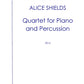 QUARTET FOR PIANO AND THREE PERCUSSION