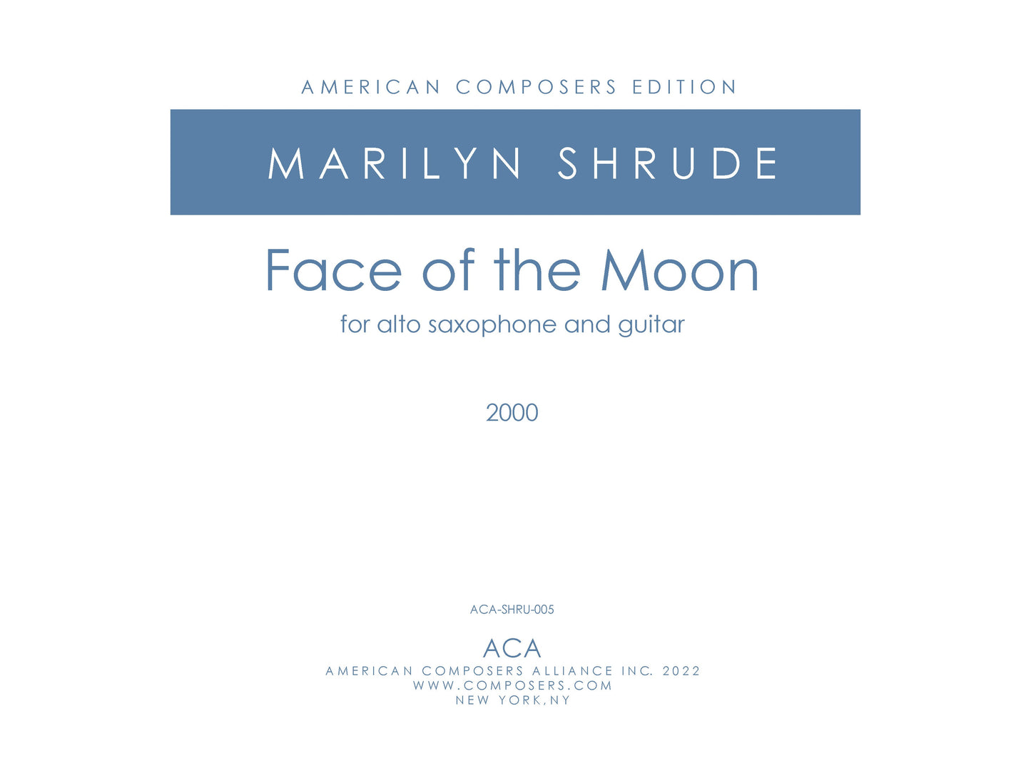 FACE OF THE MOON