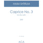 Caprice No. 3 for Solo Violin