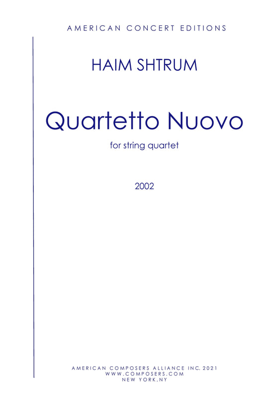 QUARTETTO NUOVO