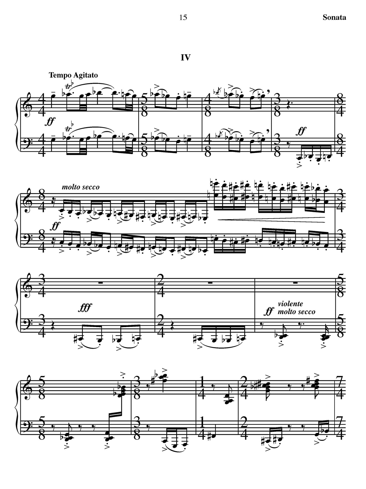 Sonata for Piano