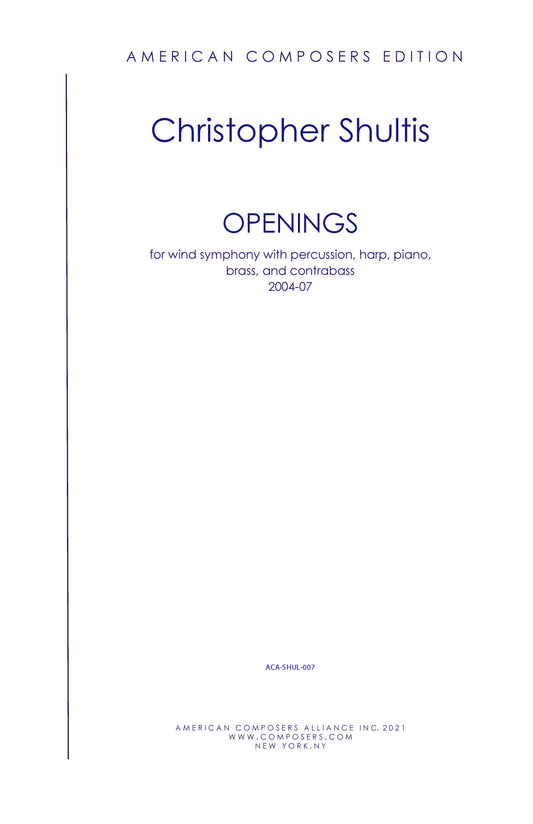 OPENINGS