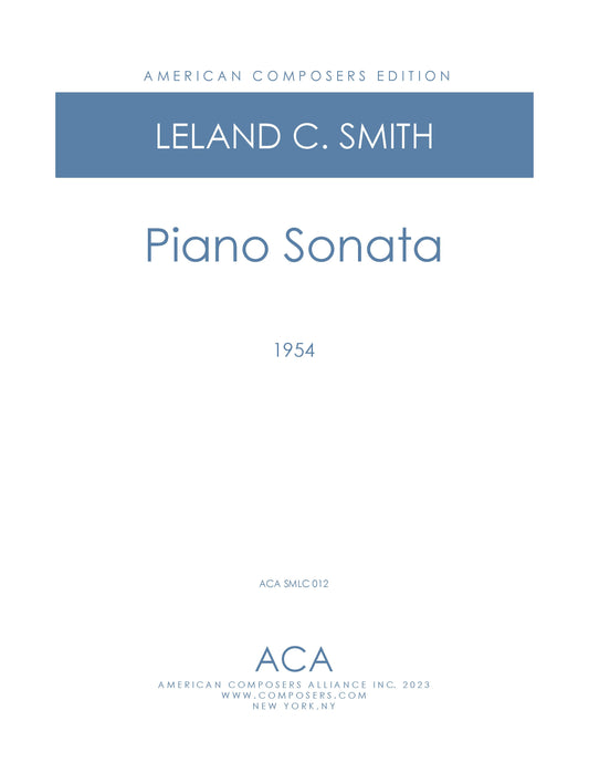 PIANO SONATA