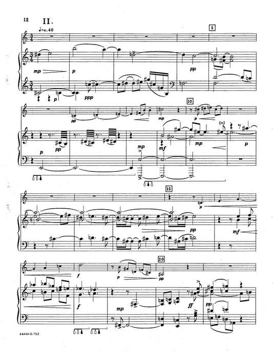 SONATA for trumpet and piano