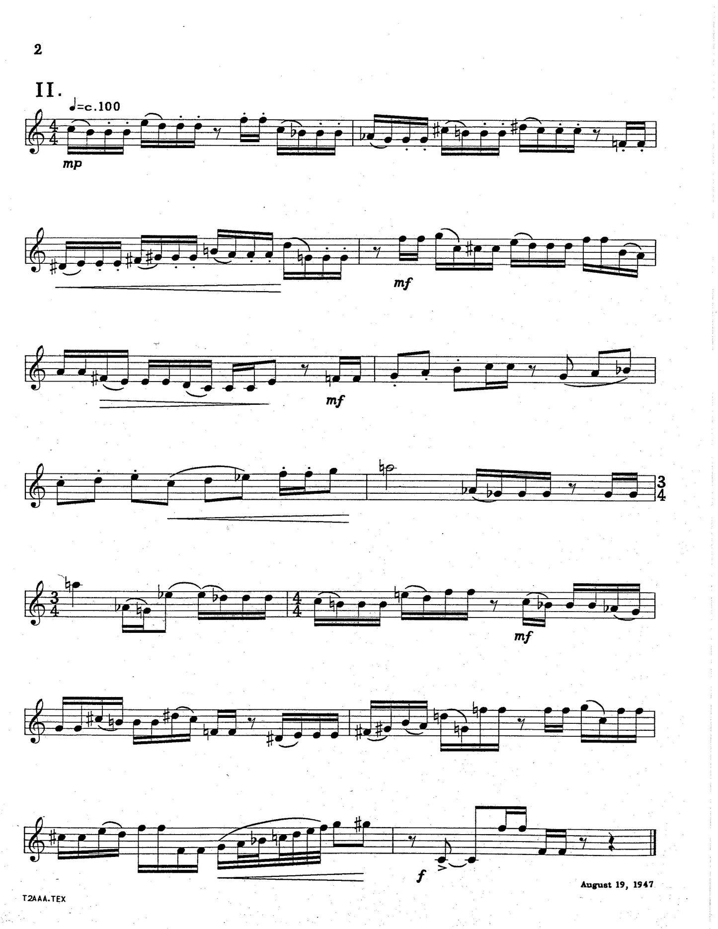 Twelve Etudes for Trumpet