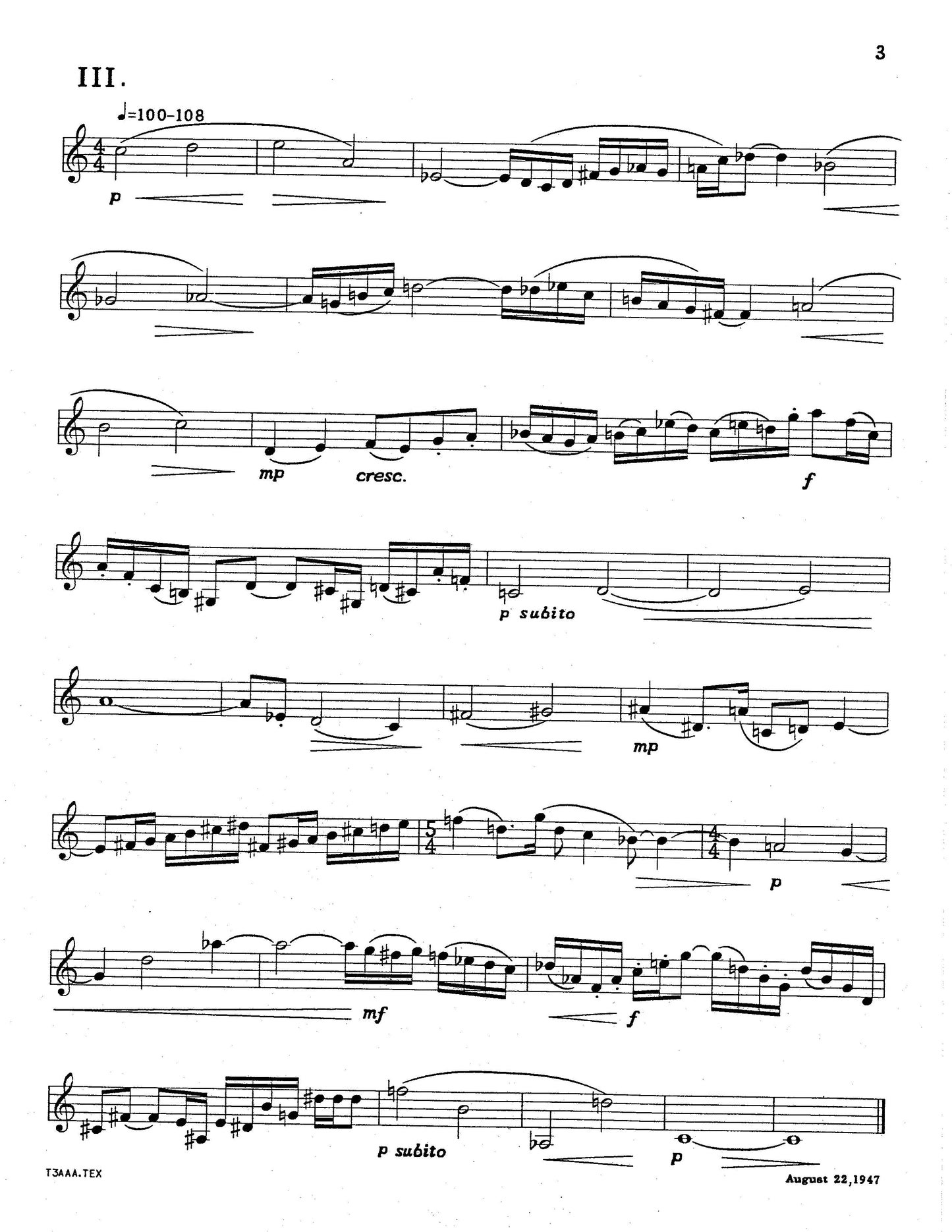 Twelve Etudes for Trumpet