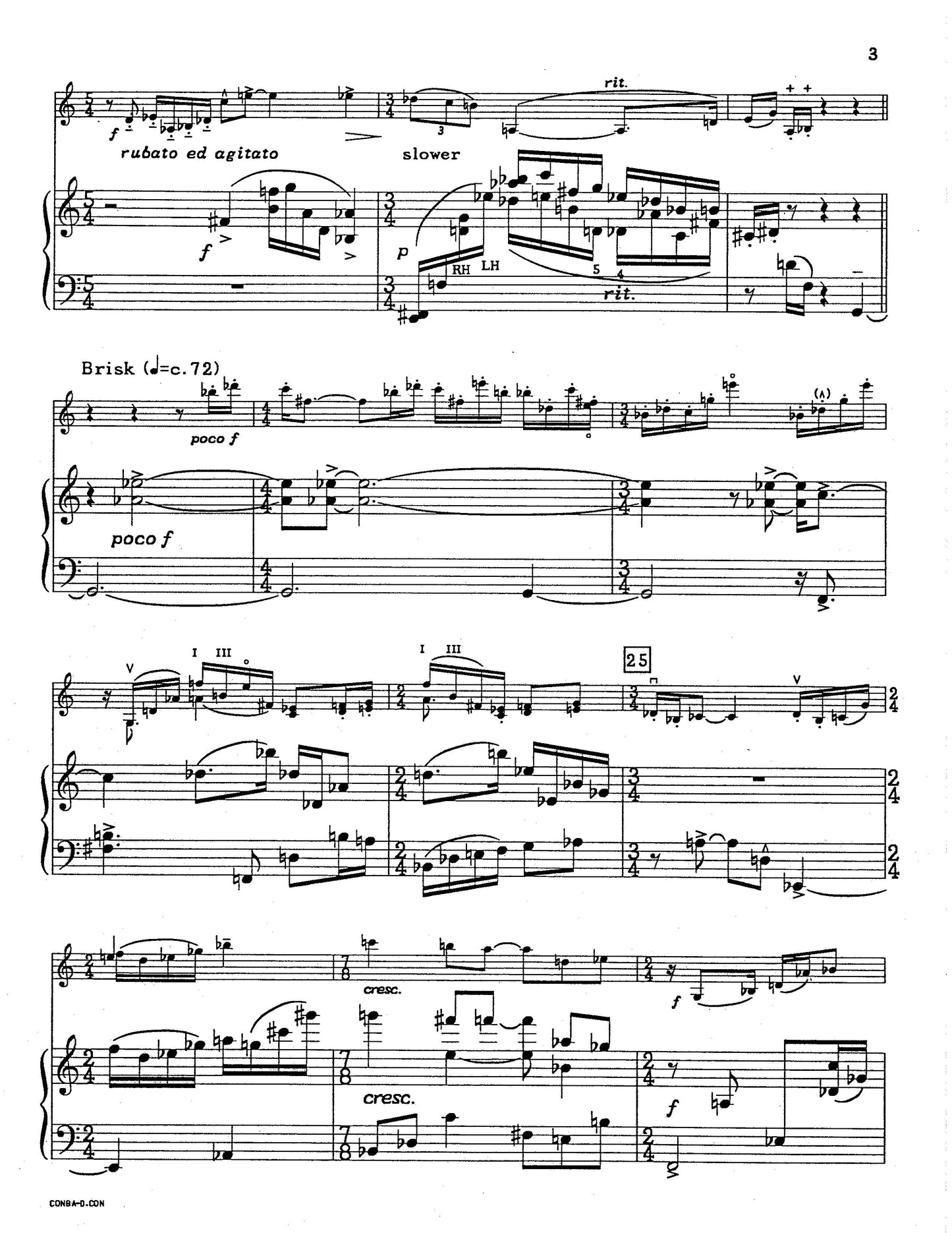 Concert Piece for Violin and Piano