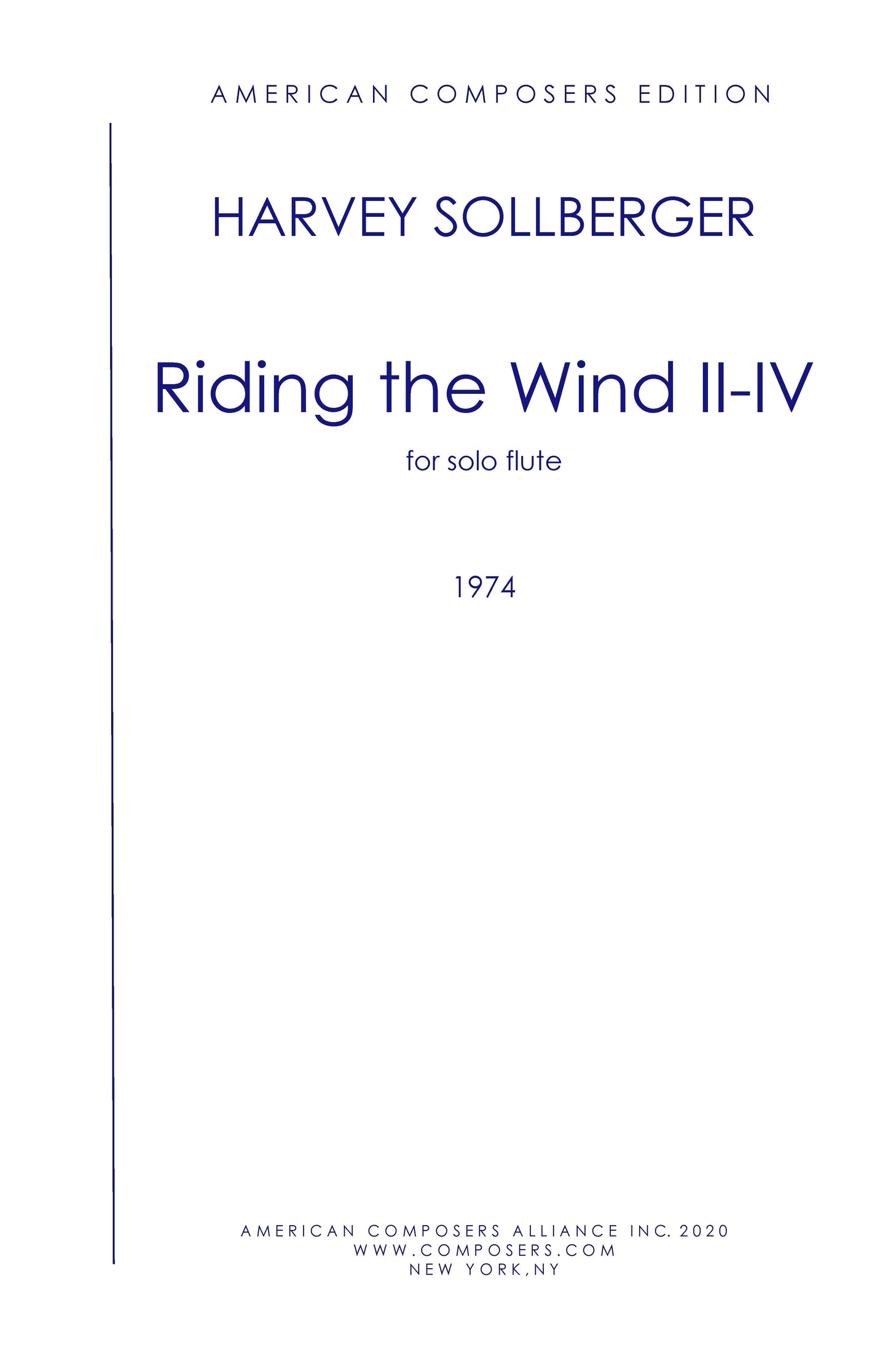 RIDING THE WIND II-IV