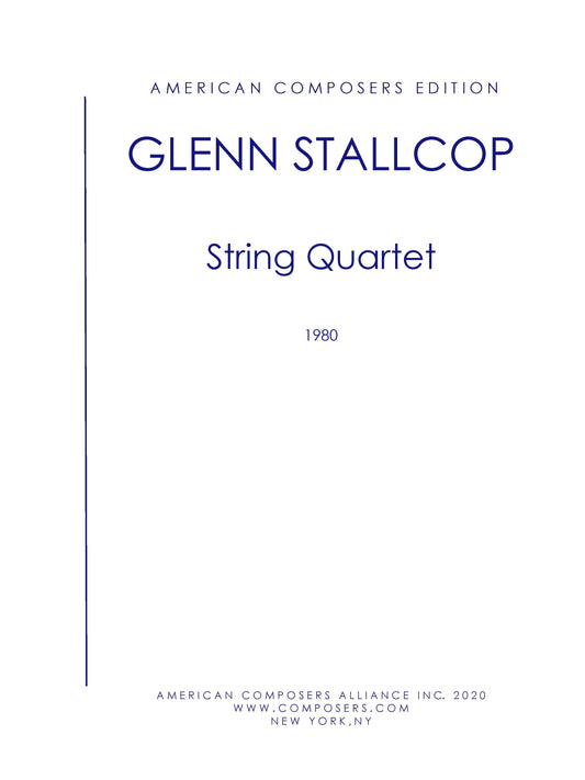 String Quartet 1980