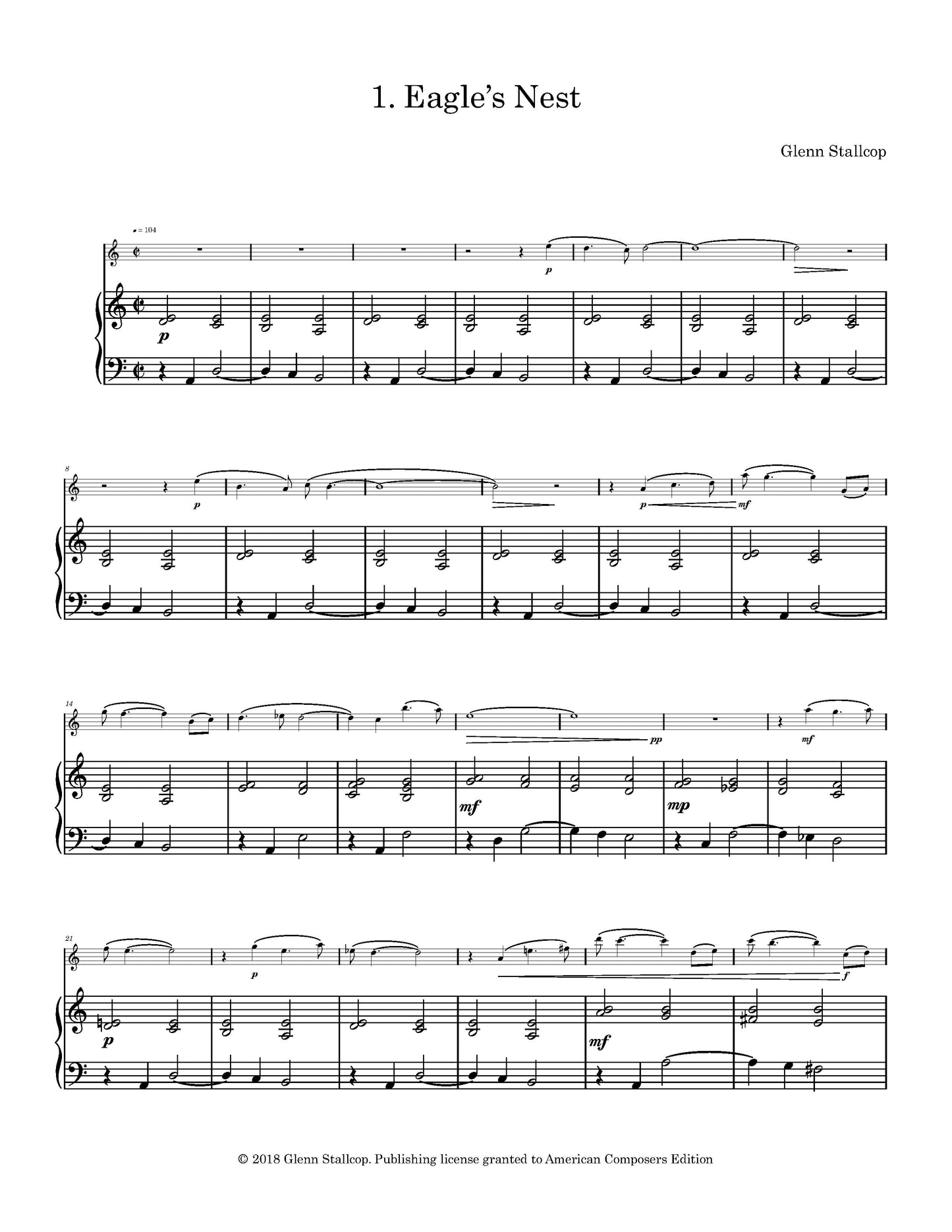 Two Tunes for Violin and Piano