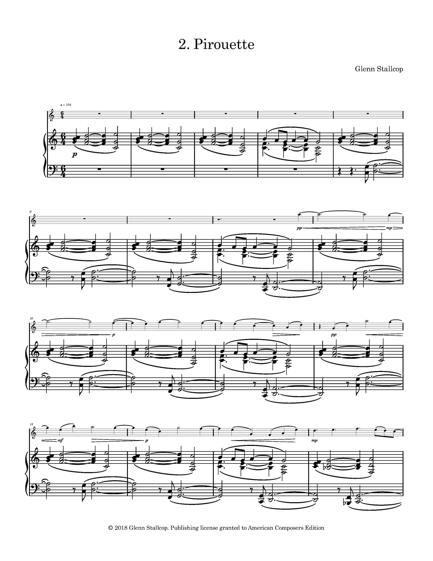 Two Tunes for Violin and Piano