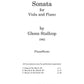 SONATA for viola and piano