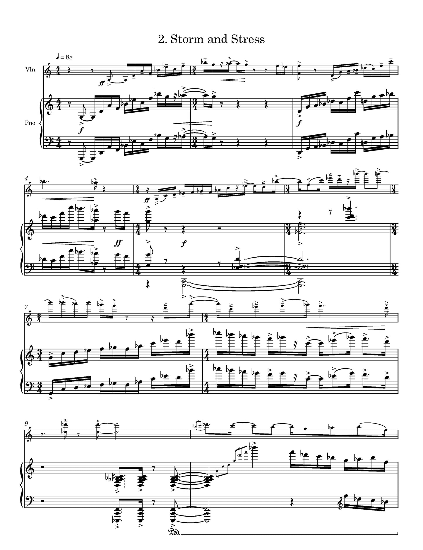 SONATA NO. 3 FOR VIOLIN & PIANO