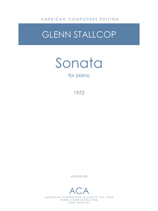 SONATA FOR PIANO