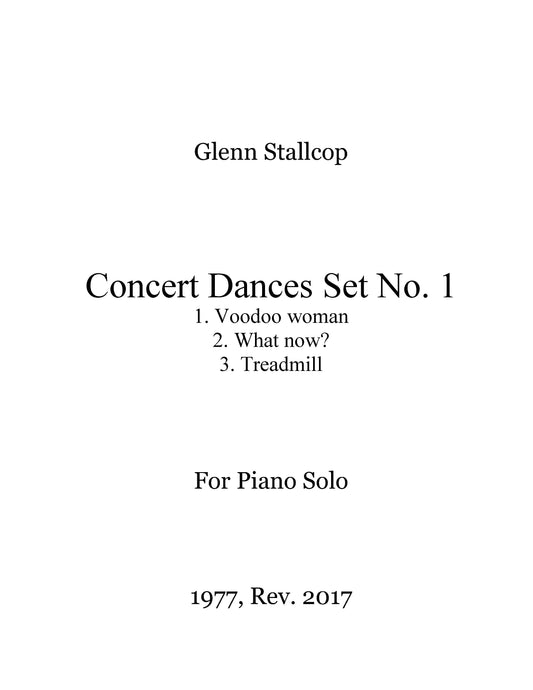 CONCERT DANCES SET 1