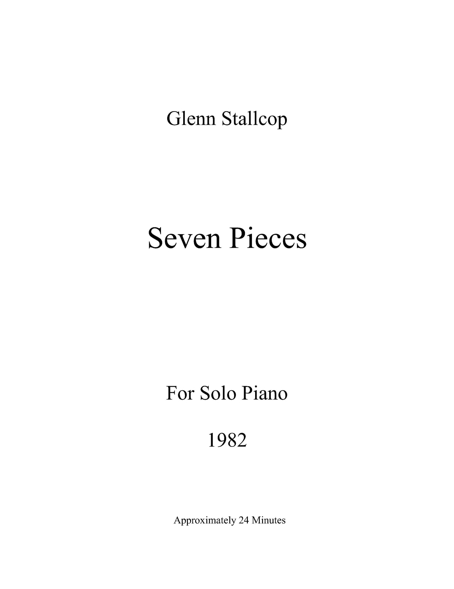 SEVEN PIECES