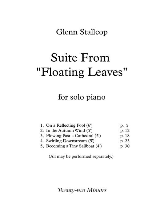 SUITE FROM FLOATING LEAVES