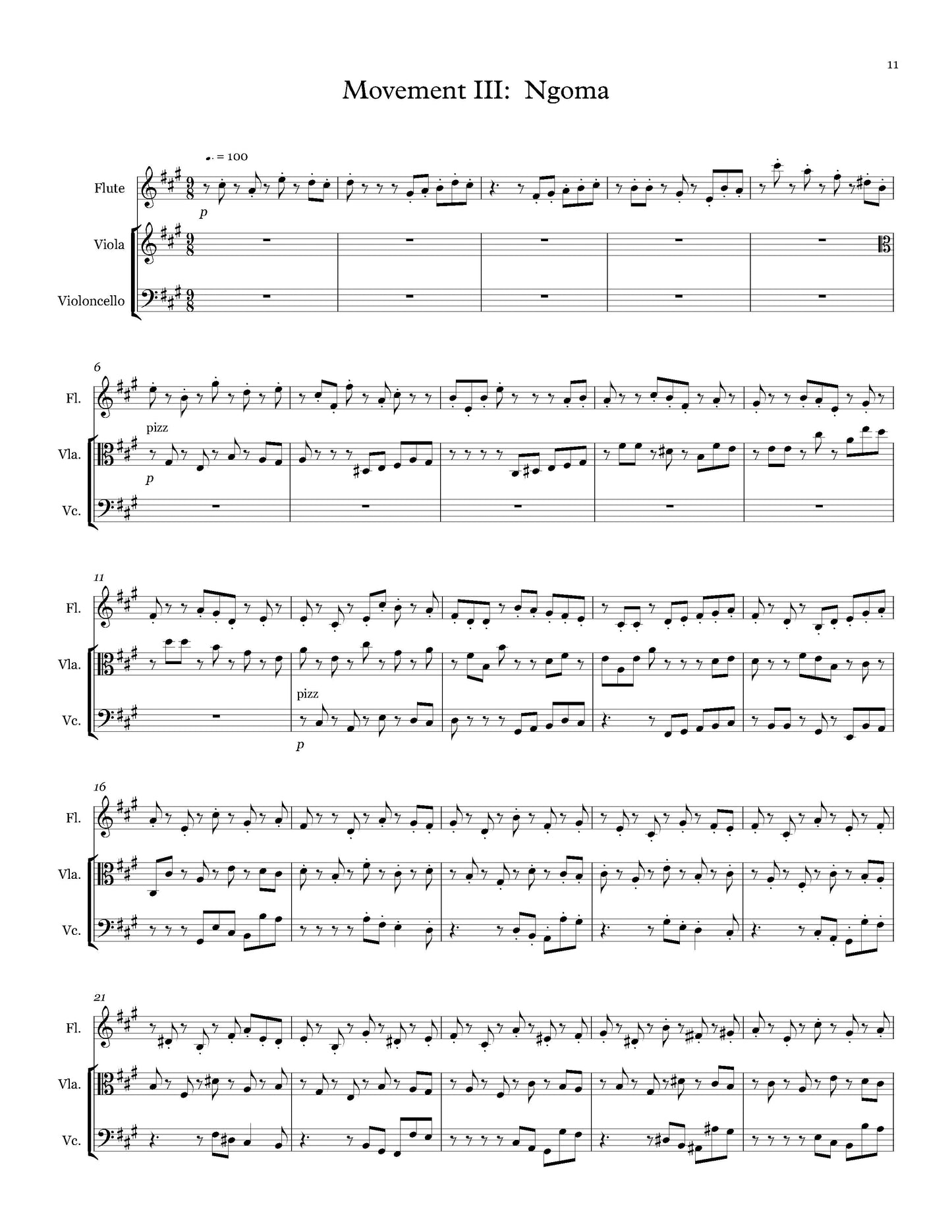 Rhythm Sonata No. 1