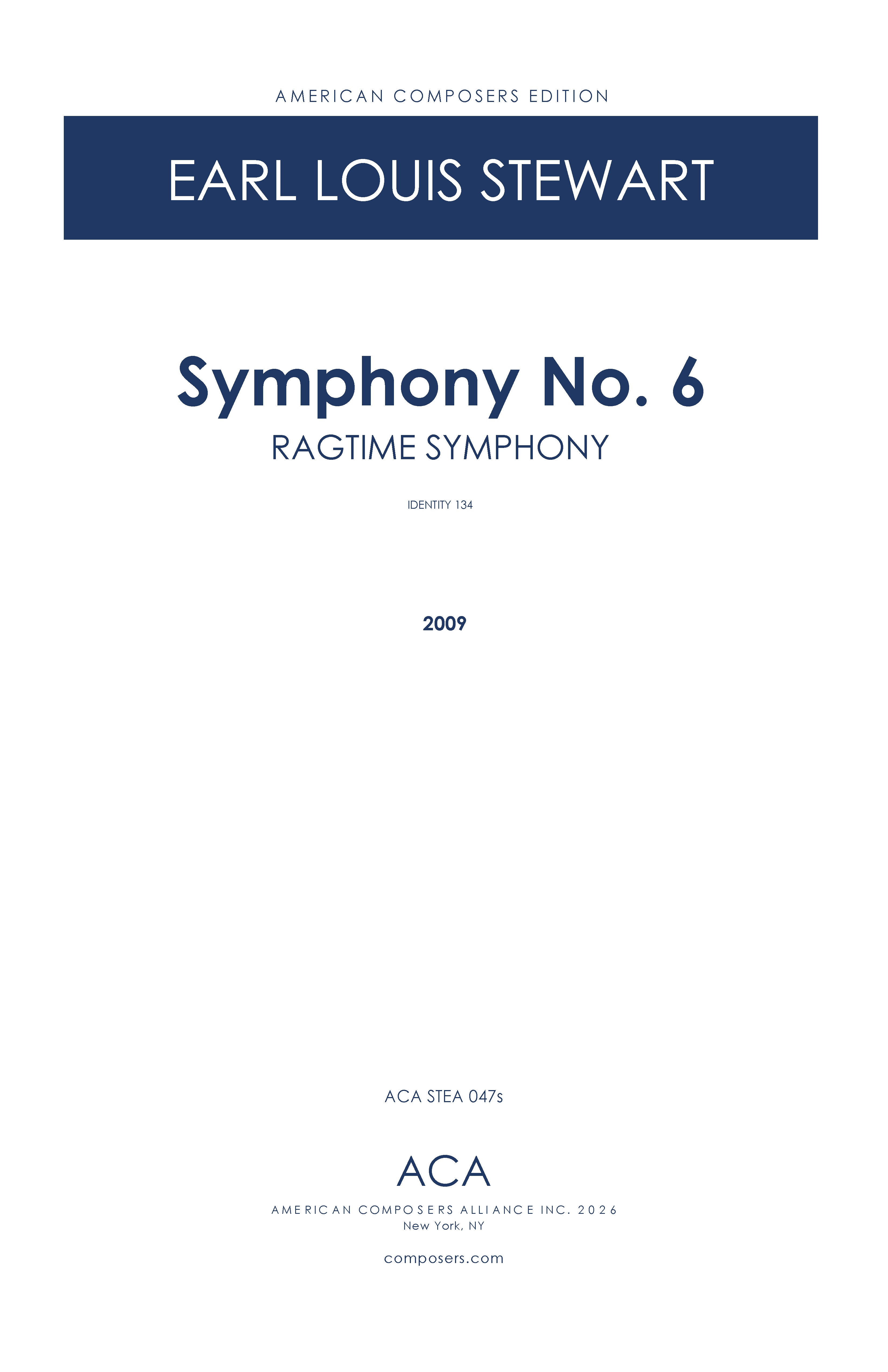 Symphony No. 6: 
