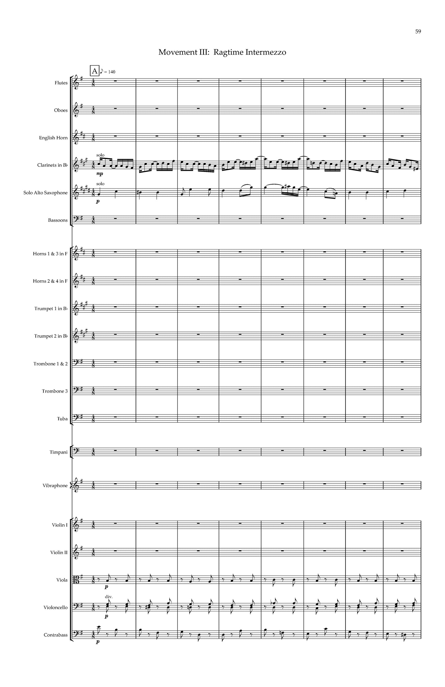 Symphony No. 6: "Ragtime Symphony"