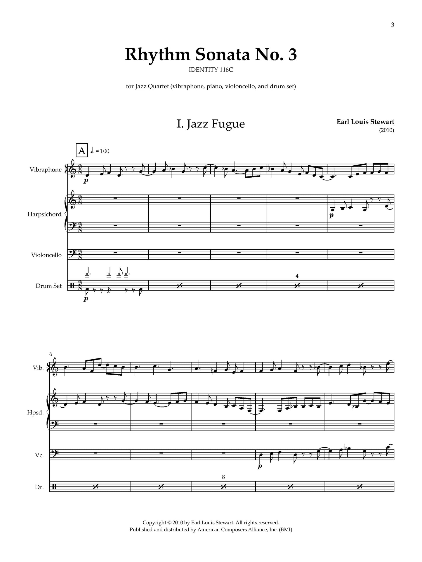 Rhythm Sonata No. 3