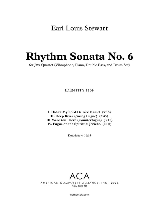Rhythm Sonata No. 6