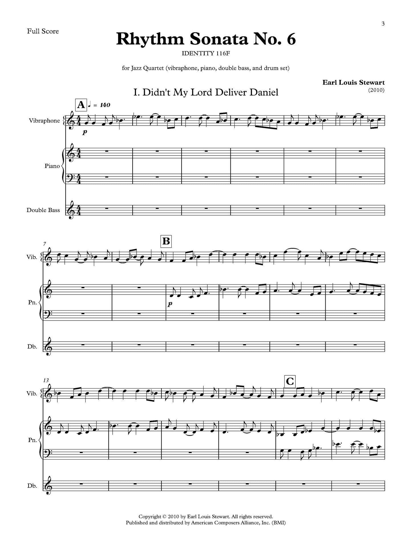 Rhythm Sonata No. 6