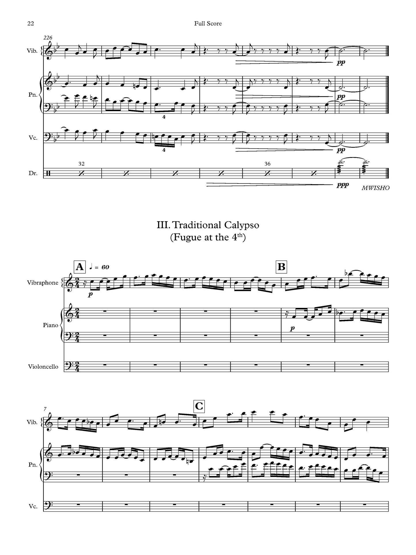 Rhythm Sonata No. 8