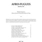 Afro-Fugues for Piano