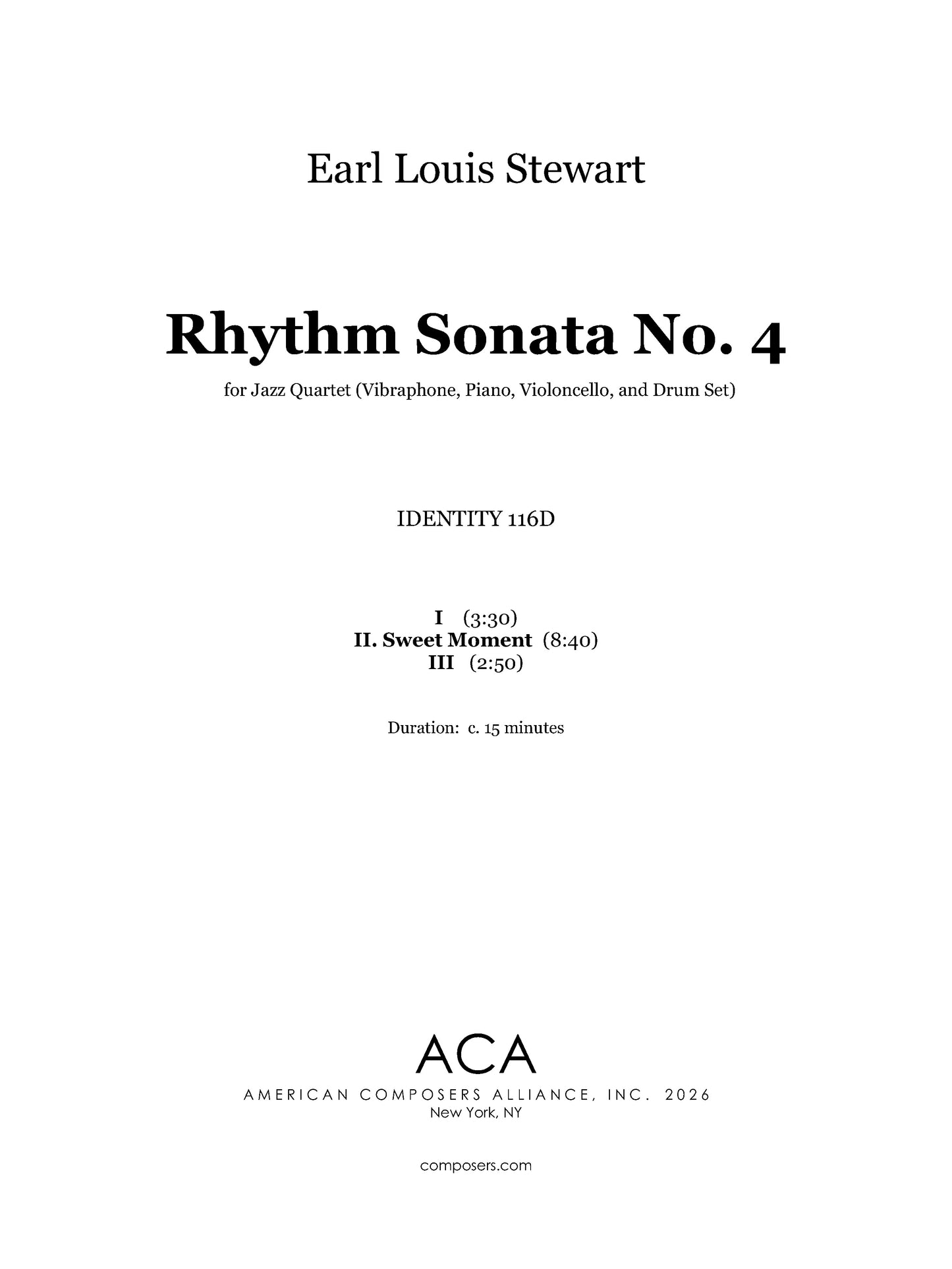 Rhythm Sonata No. 4