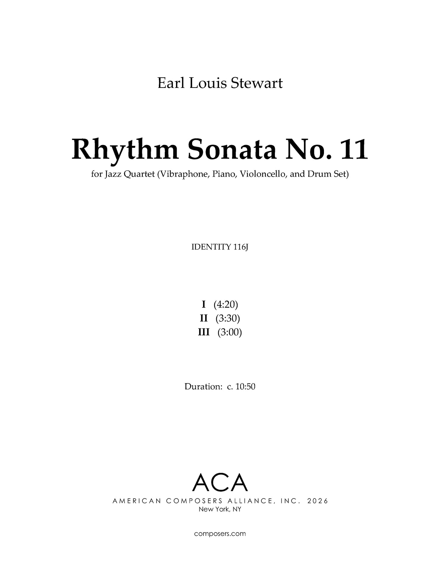 Rhythm Sonata No. 11