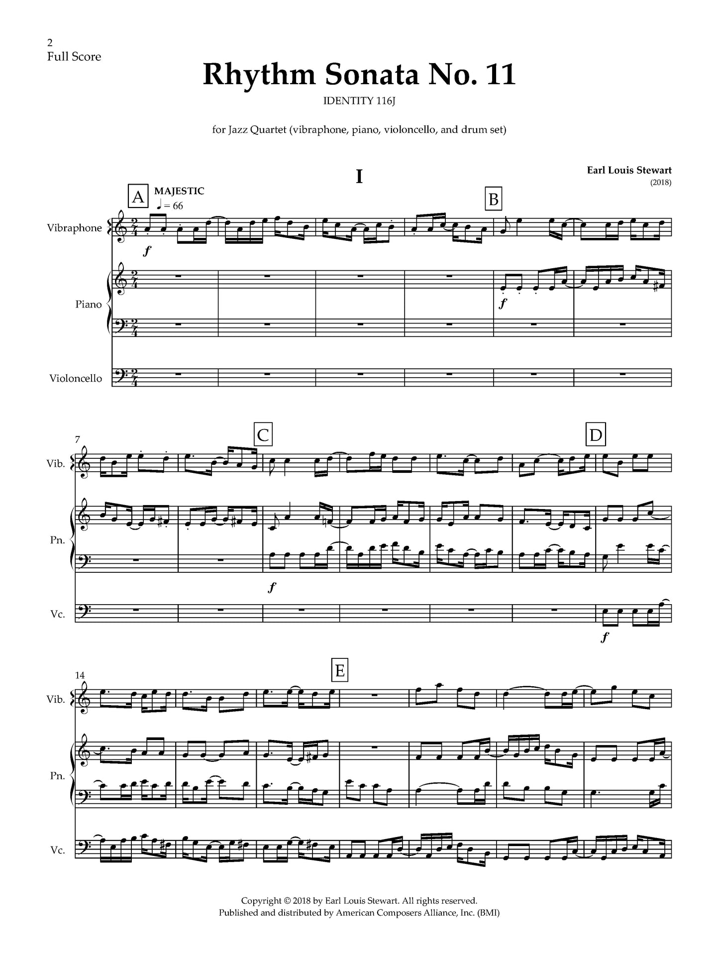 Rhythm Sonata No. 11