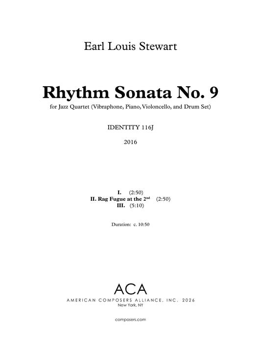 Rhythm Sonata No. 9