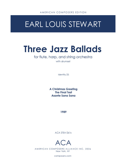 Three Jazz Ballads