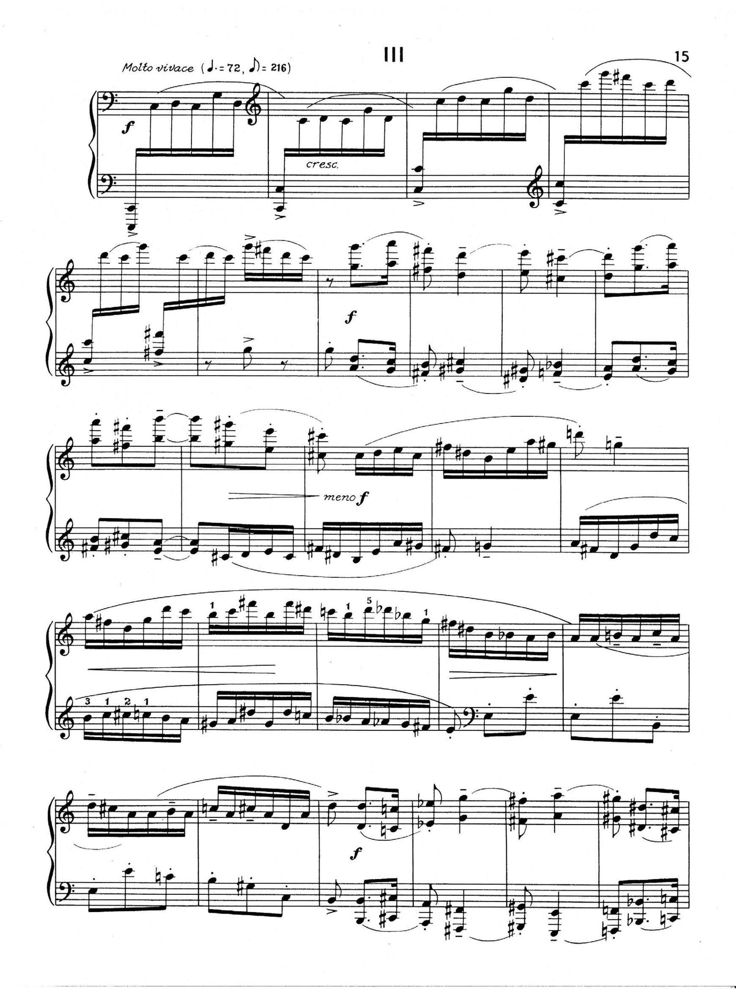 SONATA No. 3 for piano