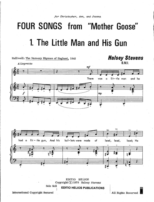 Four Songs from Mother Goose