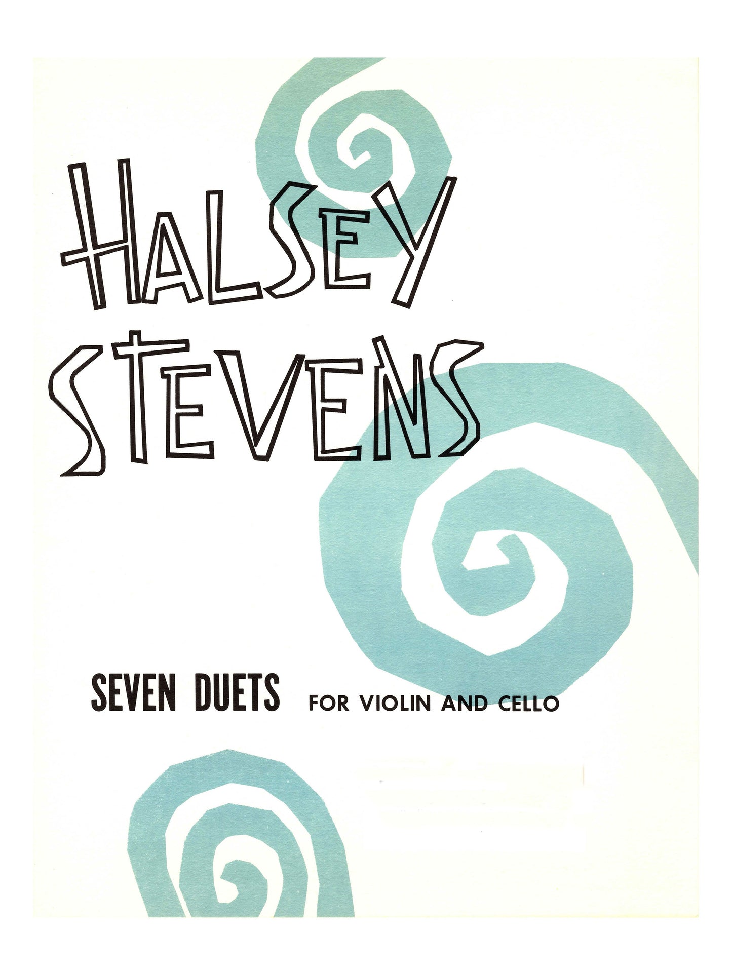 SEVEN DUETS FOR VIOLIN AND CELLO