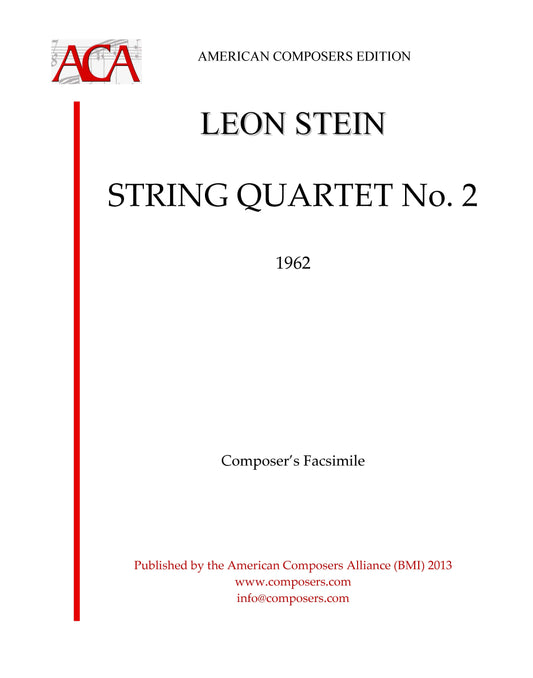 STRING QUARTET No. 2