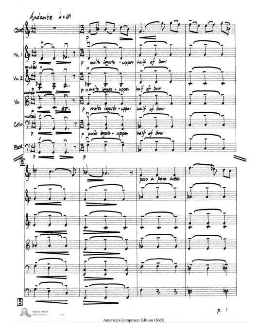 ARIA HEBRAIQUE for Oboe and String orchestra