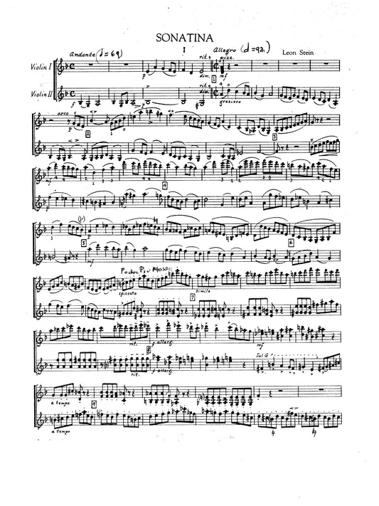 SONATINA for 2 Violins