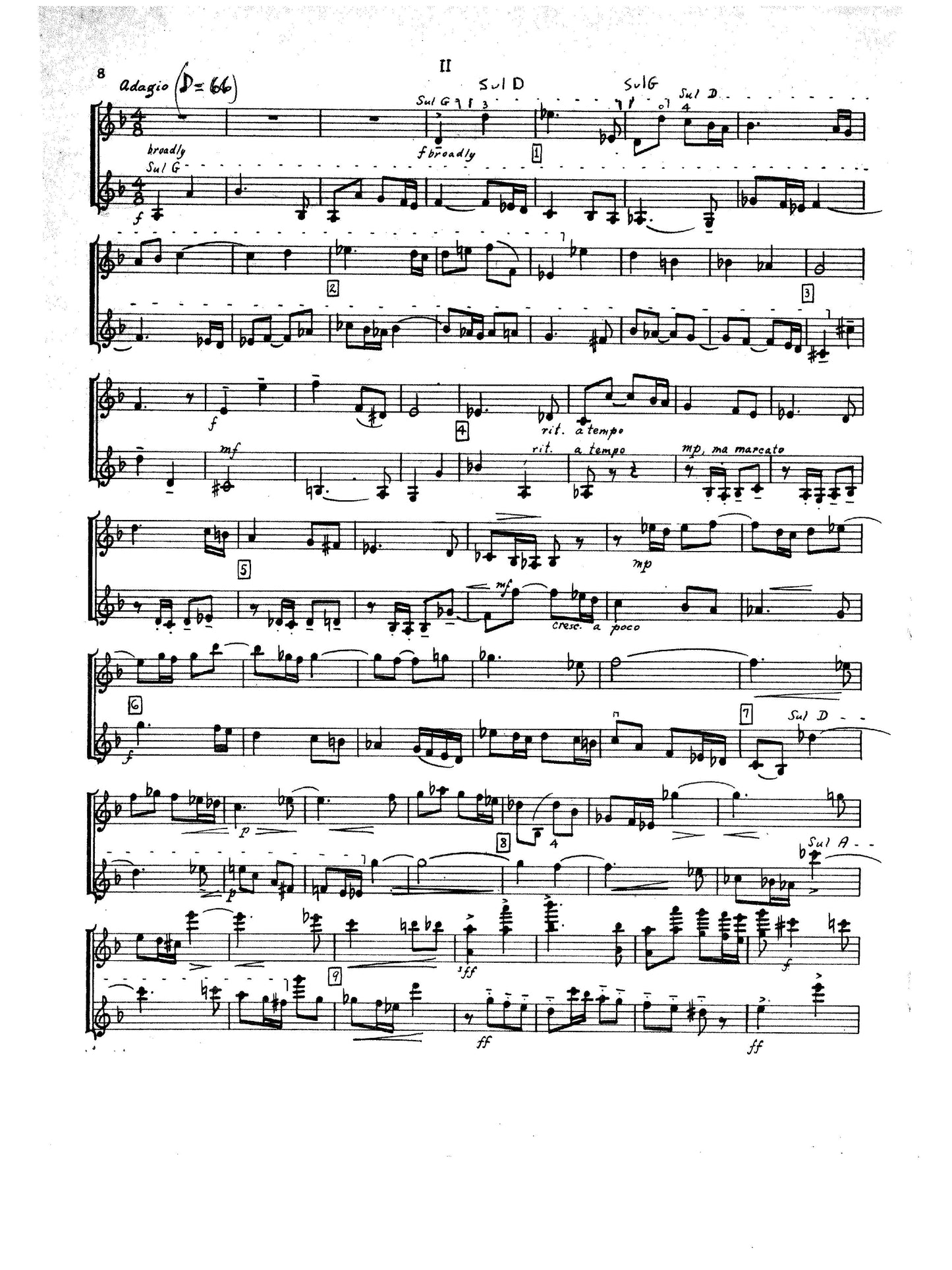 SONATINA for 2 Violins