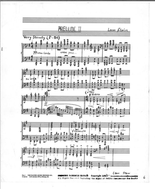 PRELUDE no 2 in E