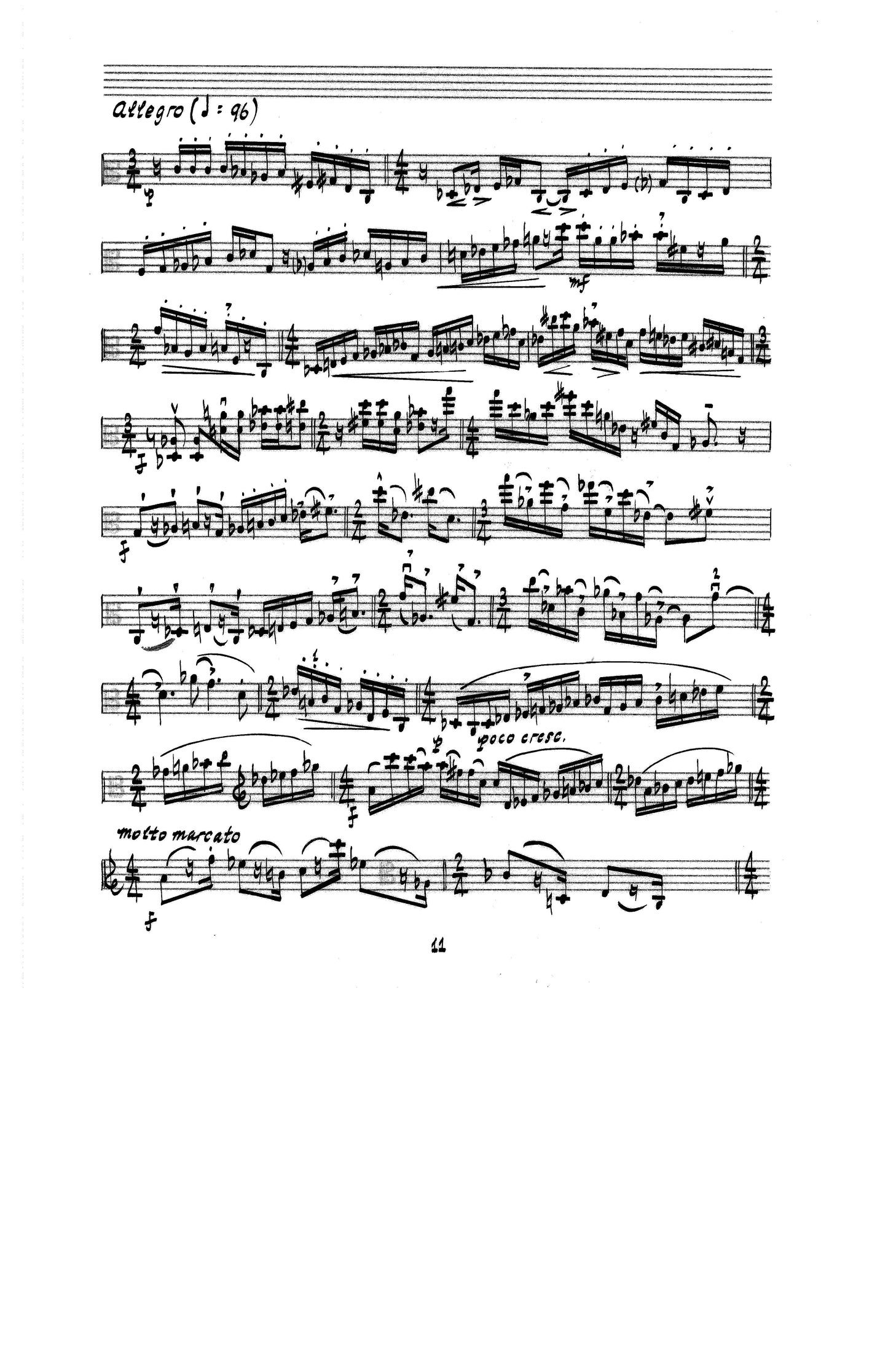 SONATA, for Solo Viola