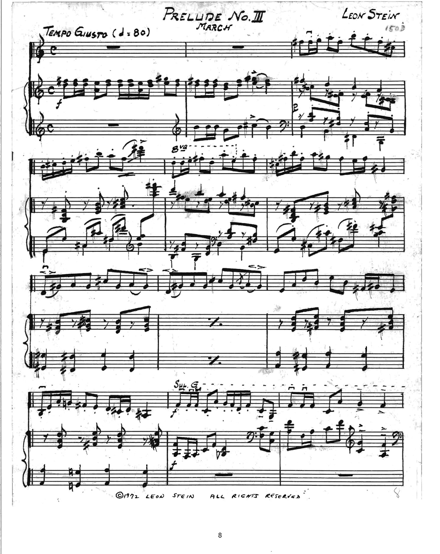 TWELVE PRELUDES FOR VIOLIN & PIANO