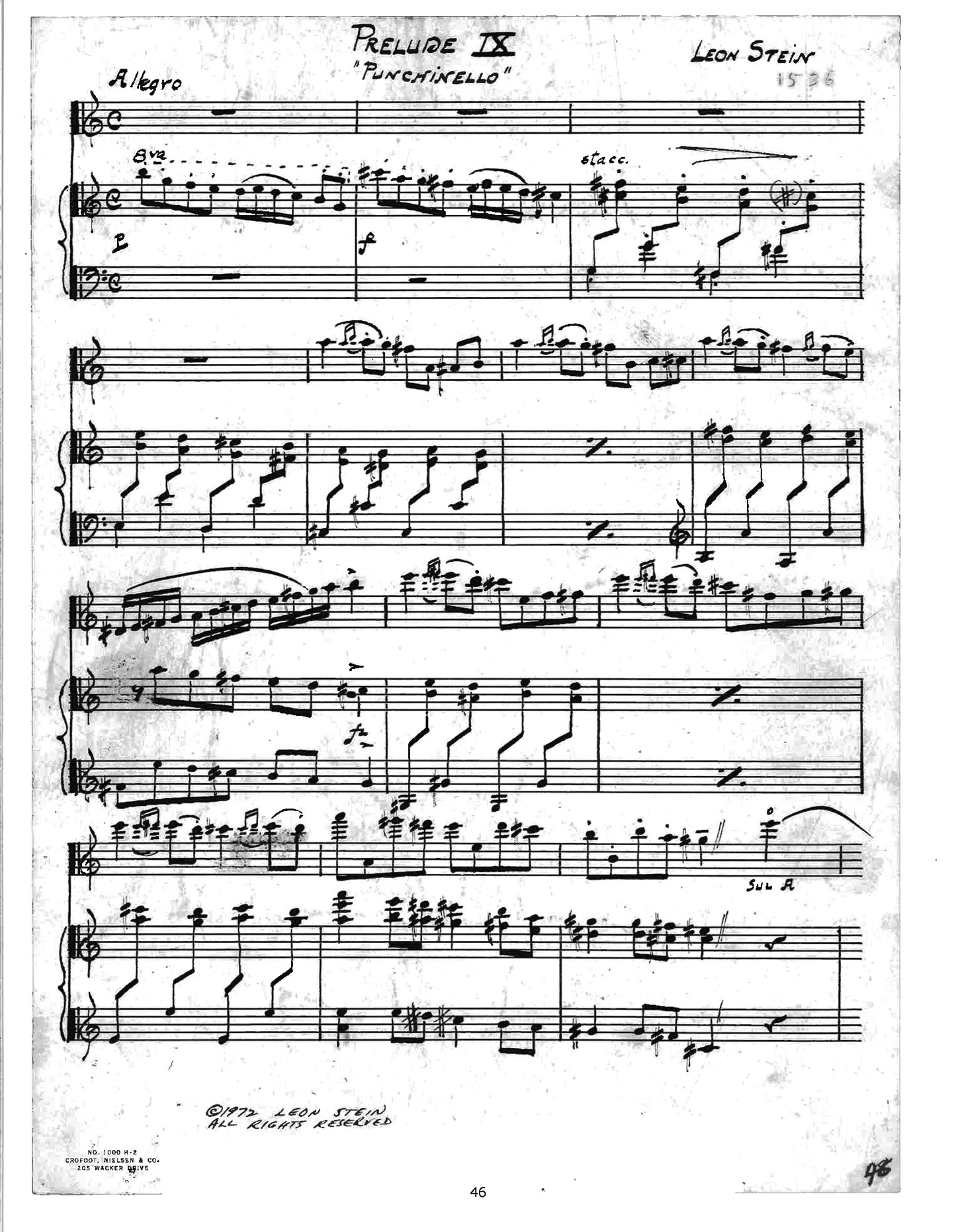 TWELVE PRELUDES FOR VIOLIN & PIANO