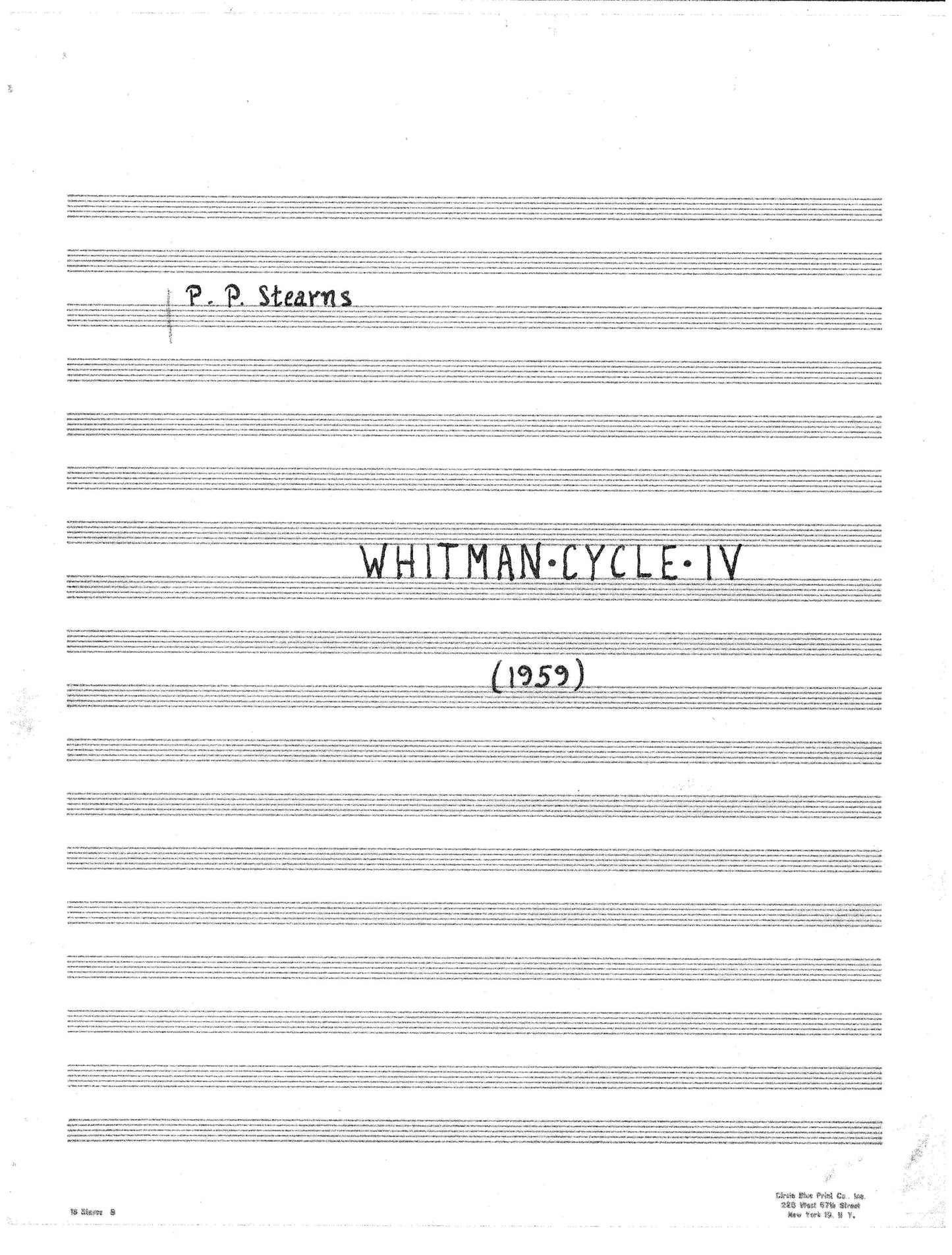 Whitman Cycle 4