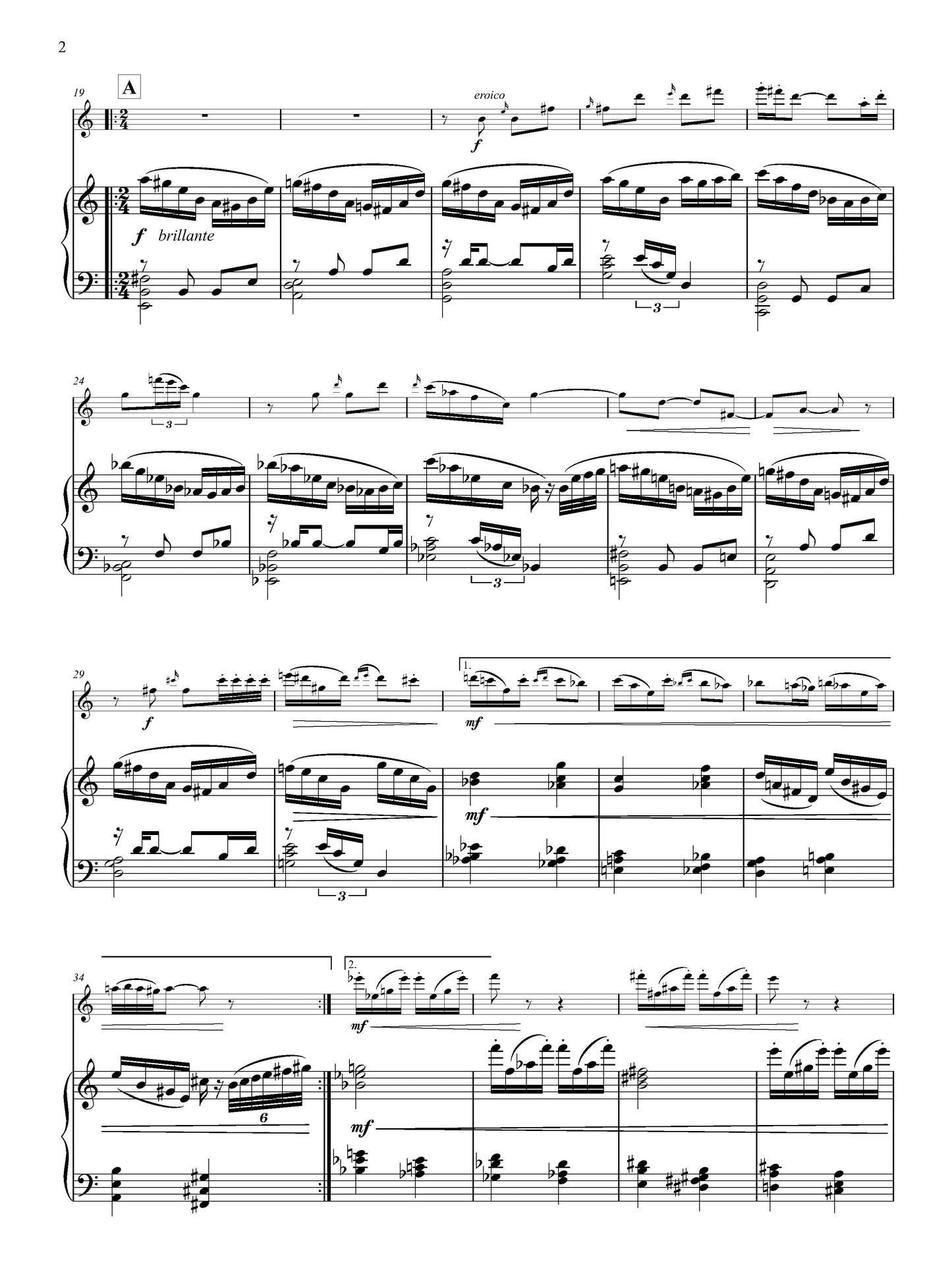 Concertino for Flute and Piano