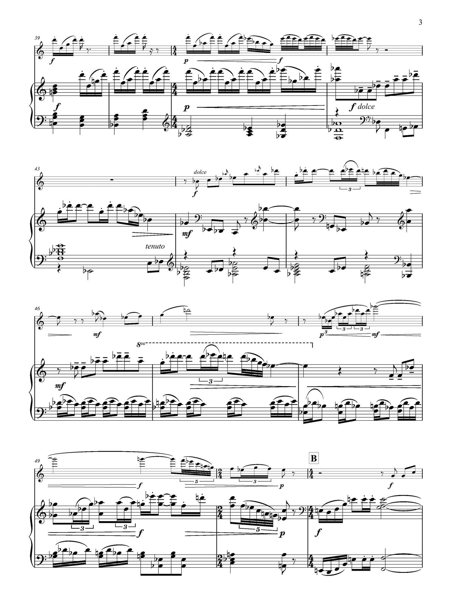 Concertino for Flute and Piano