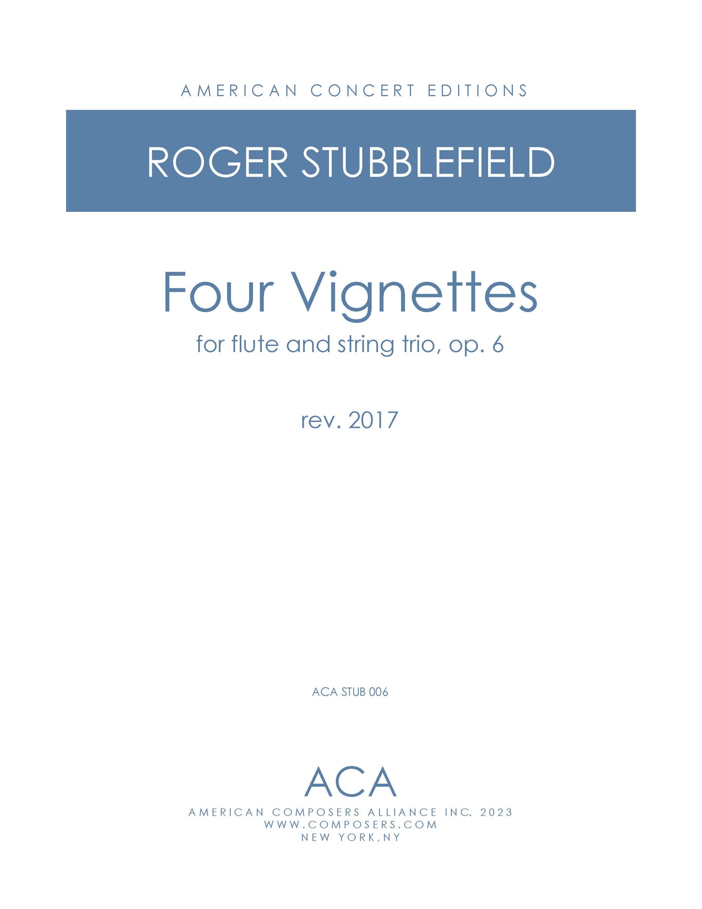 Four Vignettes